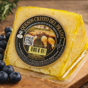 cuñas de queso - queso en aceite