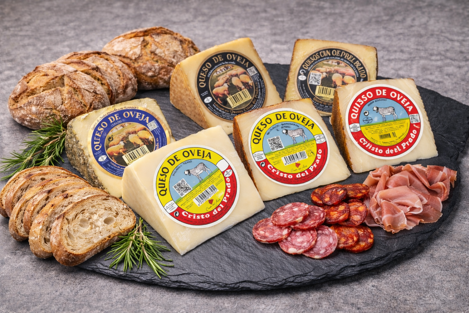 cuñas de queso
